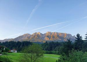 Gemütliche Wohnung mit Blick auf den Zahmen Kaiser