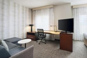 King Studio with Sofa Bed room in Residence Inn by Marriott Fort Myers at I-75 and Gulf Coast Town Center