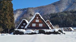 白川鄉 Minsyuku Koshiyama 2星级 住宿 大堂