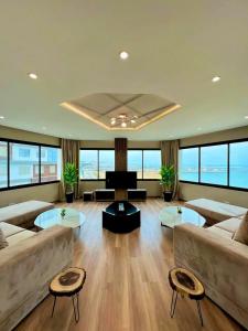 The Mirage Tangier - 3BR Luxury Sea View with Private Hammam & Jacuzzi