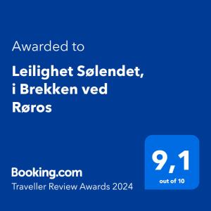 Leilighet Sølendet, i Brekken ved Røros