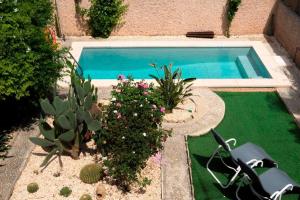 Typical old Majorcan house with a private pool