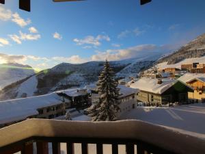 Appartement cosy 4 pers, navette proche, balcon - Alpe dHuez - FR-1-405-166