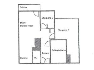 Appartements Appartement chaleureux 2 chambres a Valmorel avec casier a skis - FR-1-291-871 : Appartement (4 Adultes)