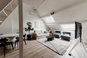 Cathedral view from the bathtub - 4hvězdičkové hotely ve městě Antverpy