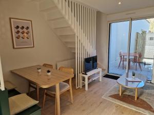 Maisons de vacances LE PATUREAU Gite en campagne avec terrasse Carquefou - Nantes : photos des chambres