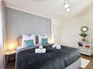 BohnApartments Haus Zocheblick - 2 kostenlose Parkplätze - sehr ruhig - 4 Schlafzimmer - Neubau - Vollausstattung - WLAN - Dahlwitz-Hoppegarten