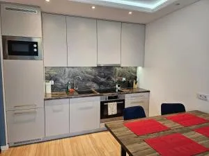 Nowoczesny i komfortowy apartament przy ulicy Kurpiowskiej blisko centrum miasta - Domanice