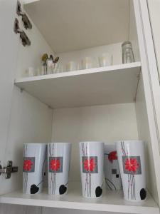 La casa del faro Azul Marino