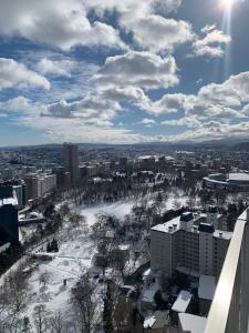 Nakajima Park stay AMS tower 31F Panoramic view of Nakajima Park