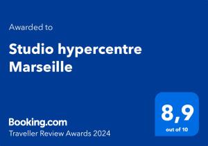 Studio hypercentre Marseille