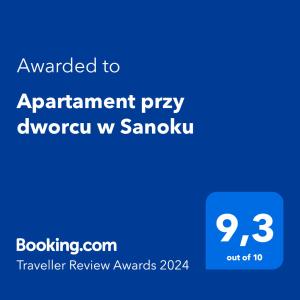 Apartament przy dworcu w Sanoku