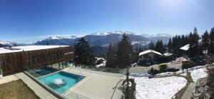 Superbe chalet 12 personnes vue imprenable 2nuits min