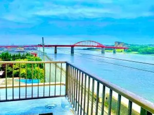 観光の拠点に最適!お魚市場近く.1棟貸切!ジャグジー付!カラオケルーム完備! - Mito