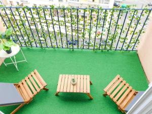 Appartements Cosy Mirabelle 2CH - Parc Expo - Balcon & Parking : photos des chambres