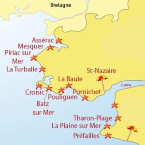 Maisons de vacances Plage & Marais - Maison 3 chambres 6 personnes - : photos des chambres