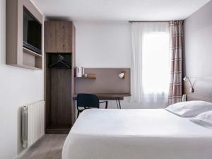 Hotels Hotel Lyon Nord, Massieux - Restaurant Maison Germains : Chambre Double Standard - Occupation simple - Non remboursable