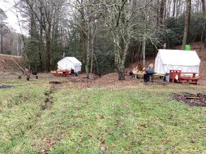 GLAMPING Off Grid Tent ULTIMATE IN COMFORT