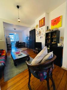 Quiet and Colorfull Flat in the Center City of Brussels