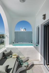 Aspronisi Luxury Villa with Caldera View Santorini Greece