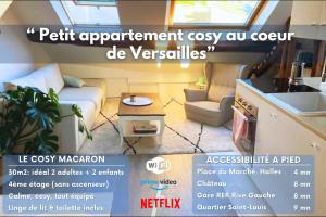 Le Cosy Macaron - Au cœur de Versailles - 3hvězdičkové hotely ve městě Versailles