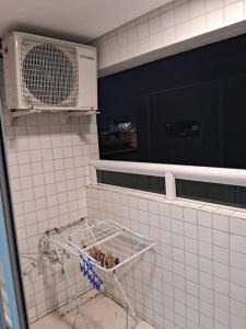 Apartamento perto da praia com ar condicionado