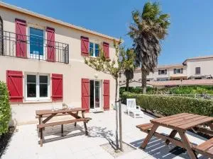 Pavillon 5 pièces avec piscine, terrasse et WIFI - 8 pers, Narbonne-Plage - FR-1-409-28 - Fleury