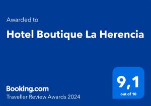 Hotel Boutique La Herencia