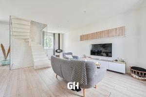 Maisons de vacances La Casa Blanca - 6 personnes proche Disney & Paris : Maison 3 Chambres