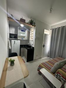 Acolhedor apartamento na quadra da praia