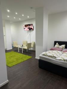 Luxuriöse Wohnung mit eigenem Garten