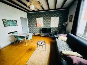 Apt Des Artistes, 3 min À Pied Gare et Centre - Anzin