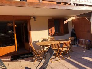 Charmant 2 pièces + coin nuit, terrasse, 46 pers, Le Grand-Bornand - FR-1-458-197