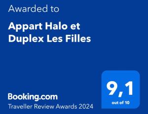 Appart Halo et Duplex Les Filles