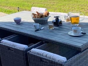 Maisons de vacances Maison entiere situee a proximite du centre thermal de Chaudes-Aigues : photos des chambres