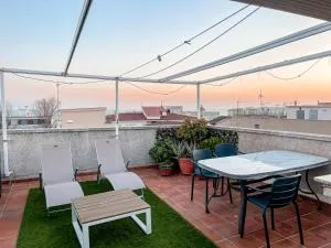 Open Sky, Apartamento con solárium privado y barbacoa - La Playa