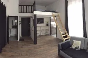 Appart au centre ville avec parking privé et wifi - 维尔法格