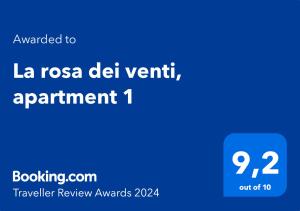 La rosa dei venti, apartment 1