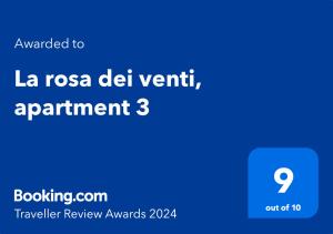 La rosa dei venti, apartment 3