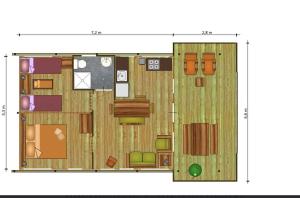 Campings Camping LA SERRE : photos des chambres