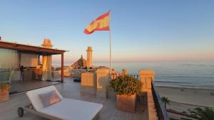 Ático de lujo encima del mar