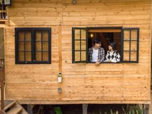 Cabaña con Jacuzzi privadoBBQ y Chimenea ecológica
