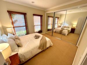 Grand retreat in peaceful street
