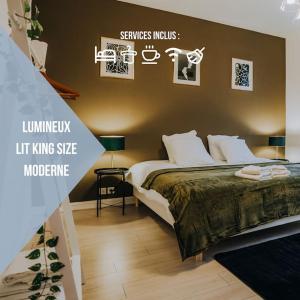 Appartements Le Bertrand • Le Raffinement en Coeur de Ville : photos des chambres