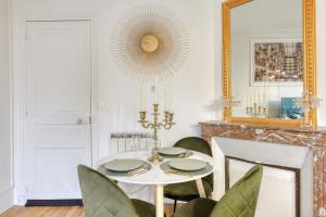 -Lémeraude de Louis XVI- Idéal pour Couple-Solo-Pro 8min de Paris-1min de la gare