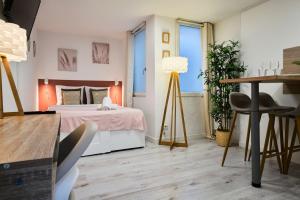 Large studio between train station & Grand Place