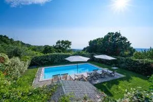 VILLA DI CAMPAGNA 10 POSTI CON PISCINA PRIVATA - Castellina Marittima