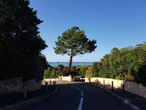 Studio dans résidence de standing avec parking et sa terrasse vue mer