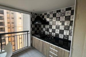 Studio 100% mobiliado e decorado 26