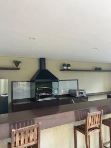 Studio 100% mobiliado e decorado 26